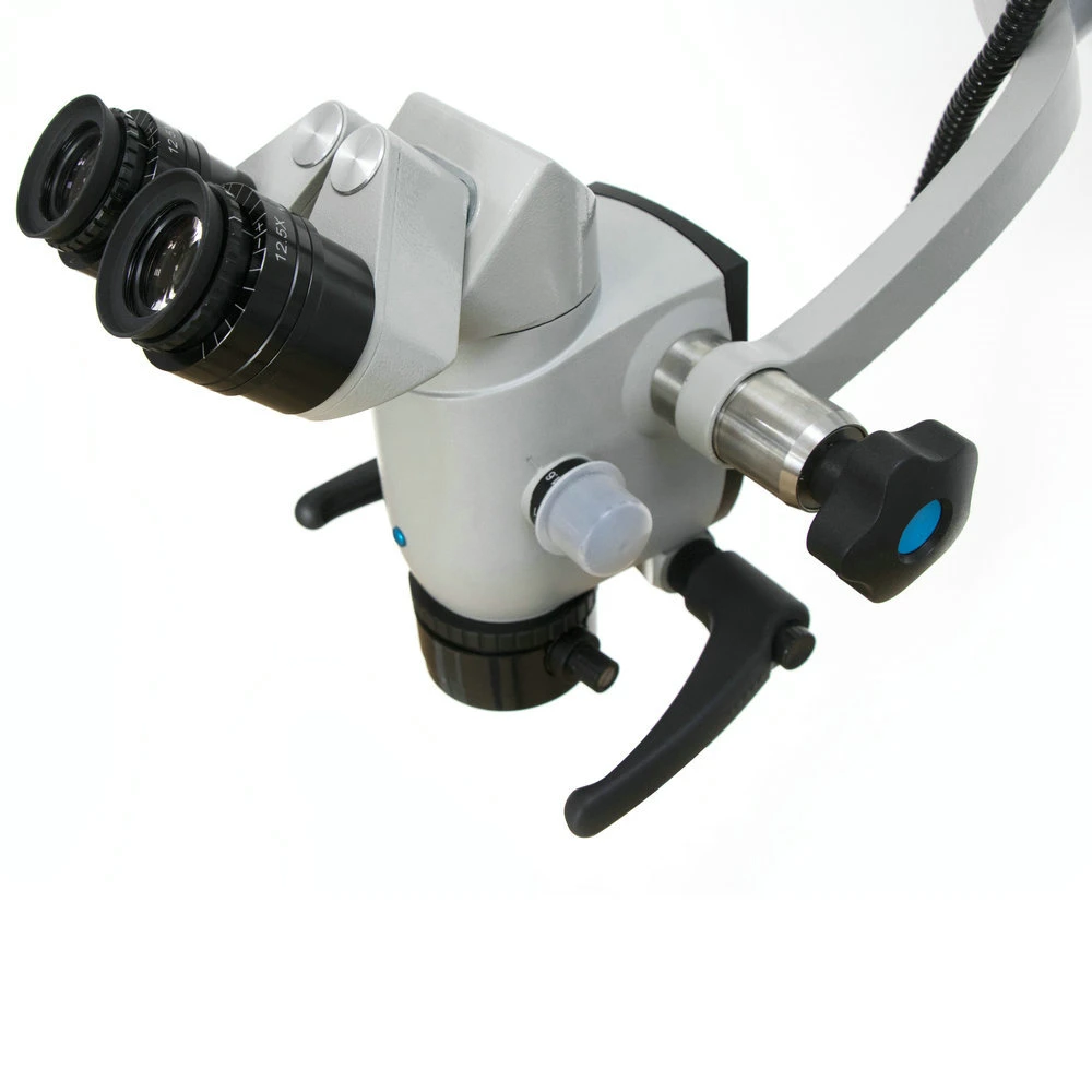 Dispositivo médico 180 grados 45 grados Cirugía Binocular LED Ent Microscopio quirúrgico