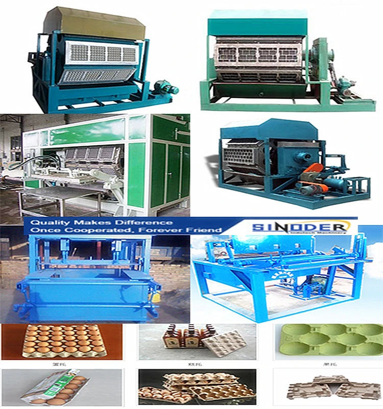 2000pieces Machine with Conveyor Dryer Brick Plastic Egg Tray Making Machine