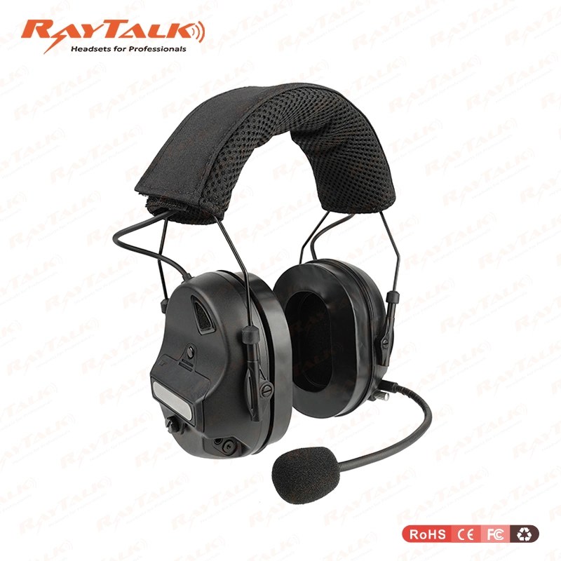 Ear Protection Headset Shooting Hunting Headphone Re10 for Walkie Talkie