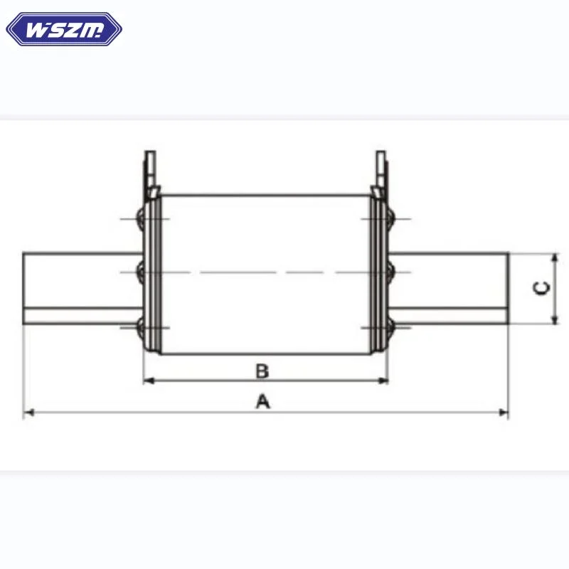 Fusible de baja tensión enlace/soporte NH Protección de línea 690V 1250A