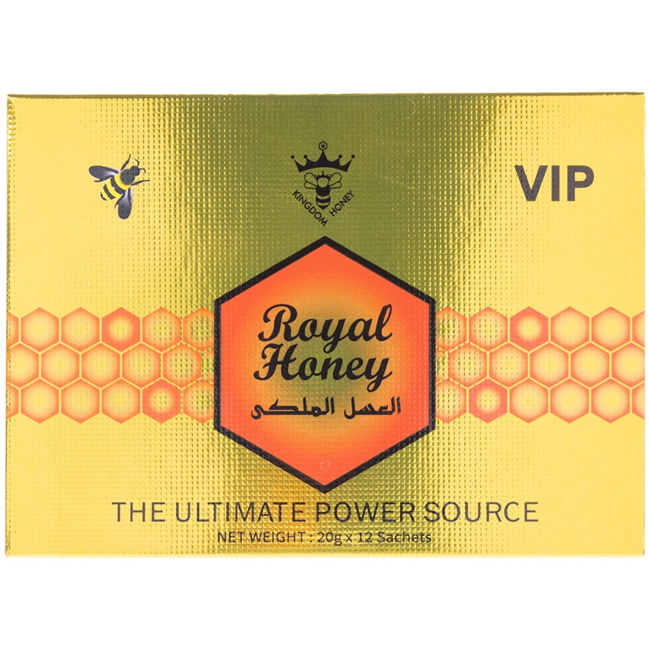 Royal Honey VIP for Strong Body and High Performance 12 Sachets