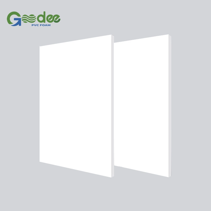 Carte en PVC en mousse blanche carte en PVC carte WPC 1220*2440mm 4*8 pieds