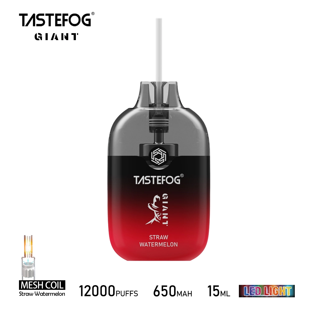 Wholesale/Supplier I Vape Tastefog crystal 12000 Puff E Cigarette with Mash Coil 15ml E-Liquid 50mg Nicotine Disposable/Chargeable Vape