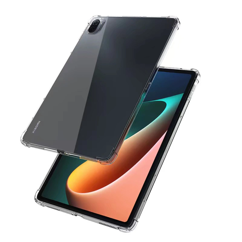 Nova tampa flexível transparente e transparente para a caixa do tablet para à prova de choques Xiaomi