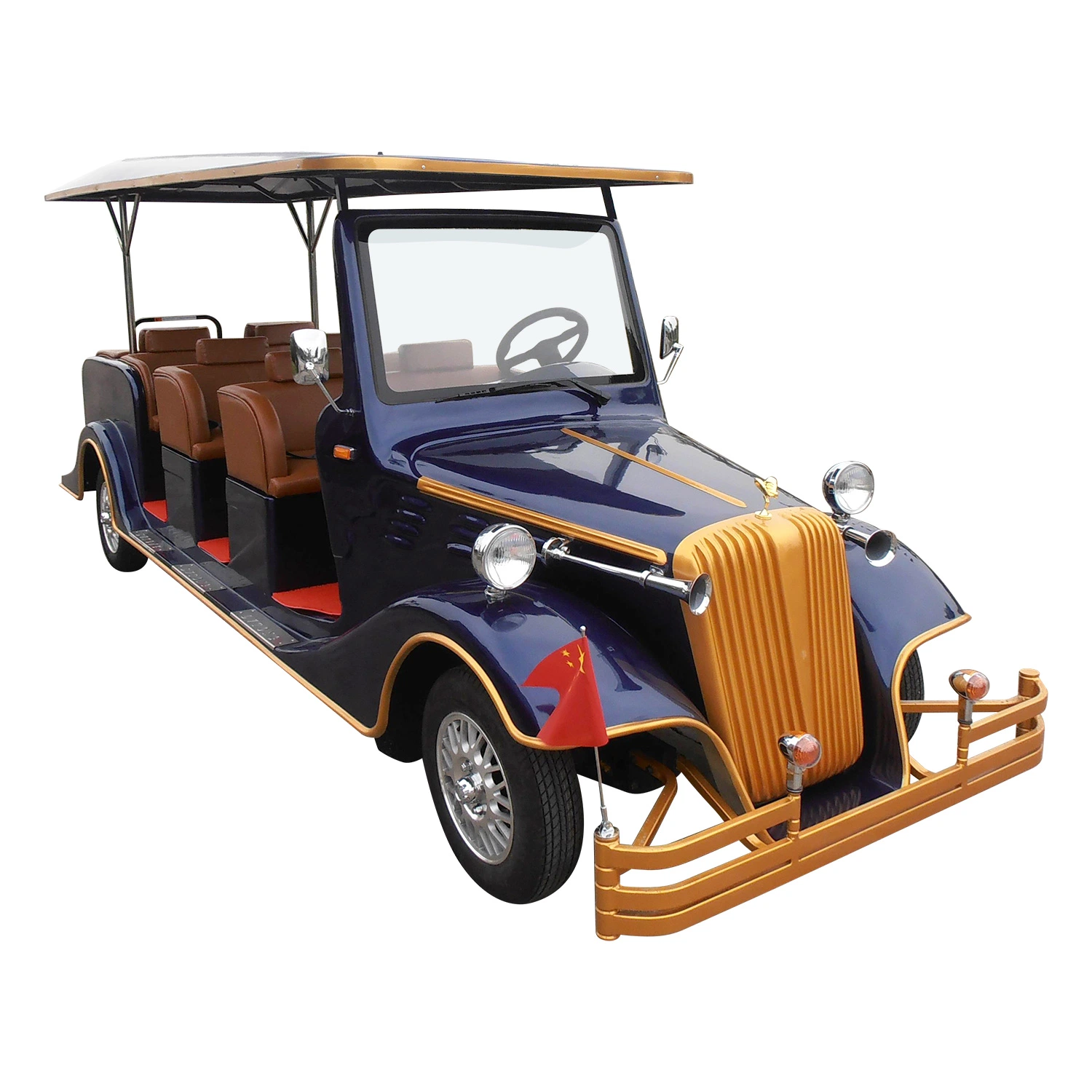 48V Batteriebetrieben Legal Driving Electric Golf Car with All Boden Aus Aluminiumlegierung