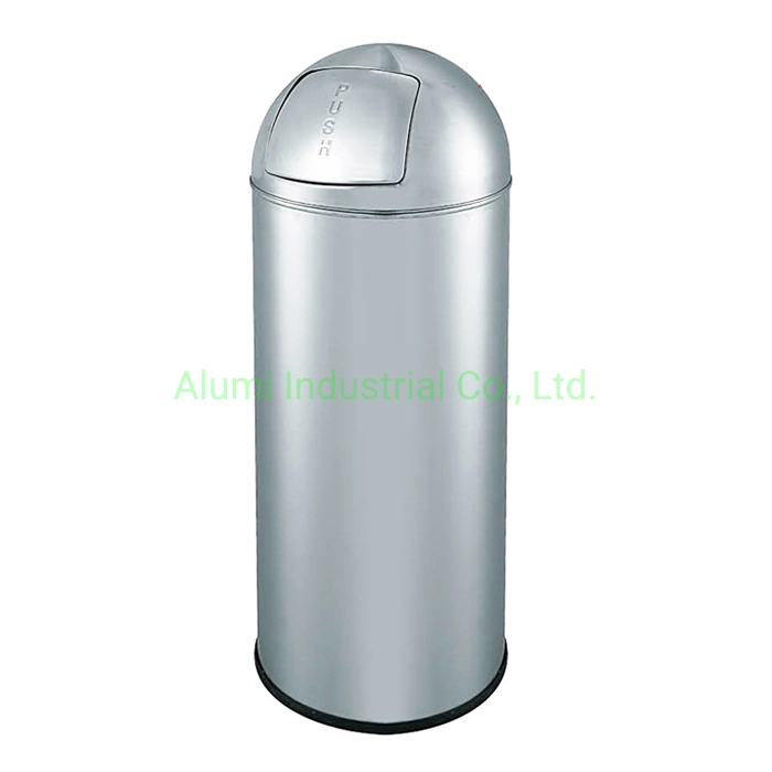 Bullet Head Shape Waste Bin Trash Can Dustbin