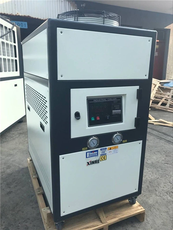 China R407c/ R410A/ R22 Copeland Compressor / 10HP Air Cooled Cased Industrial Water Chiller / Factory