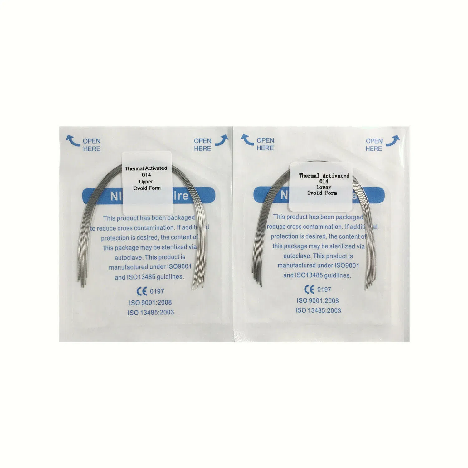 Dental Orthodontic Materials Heat Activated Niti Arch Wire