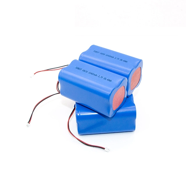 Hot Selling OEM Accepted Icr18650 Rechargeable Battery Pack Li Ion Battery Pack 3.7V 10400mAh 38.48wh Battery Pack 18650