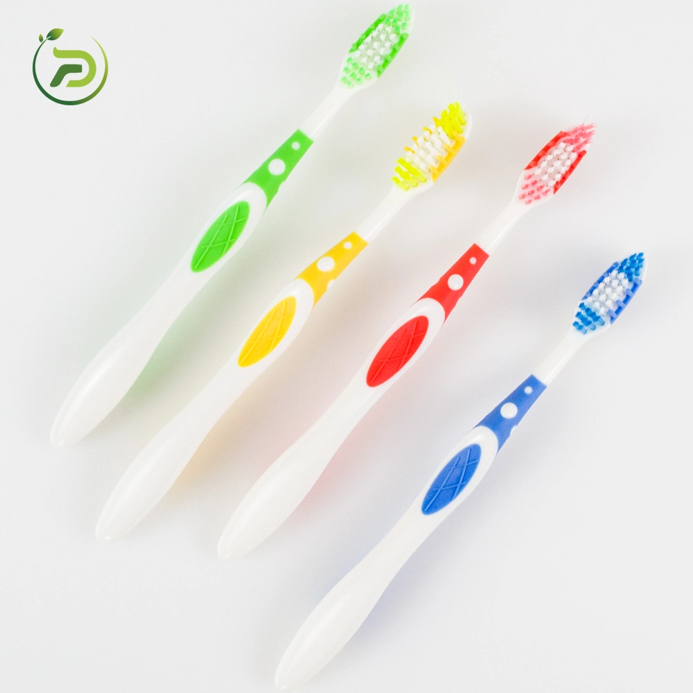 Premium Grade TPE Soft Handle Comfortable Grip Personal Oral Care Adult Toothbrush