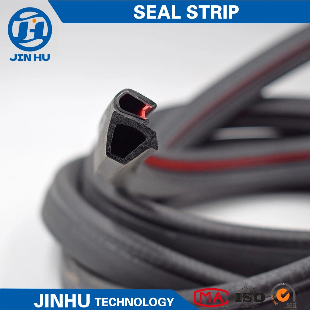 Factory Direct Sales Four-Hole D-Shaped Silicone Rubber Seal Strip