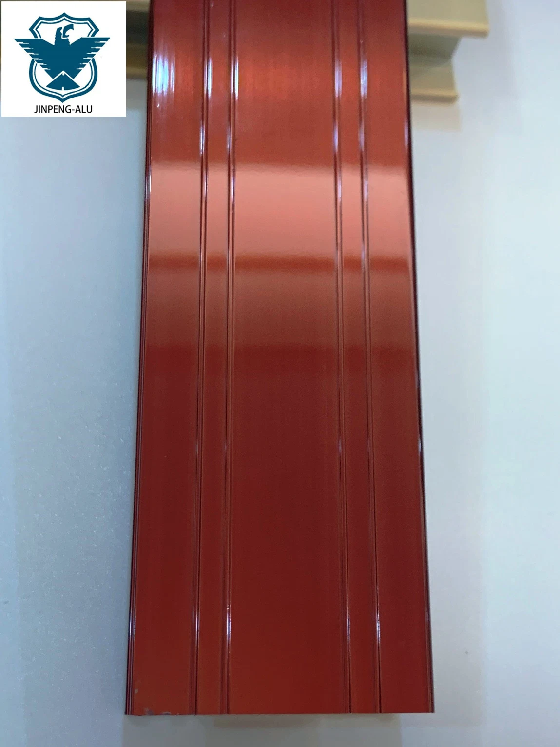 A6063 T5 Electrophoretic Aluminum Alloy Extrusion Profile Sandblasted Eletrophoresis Matt