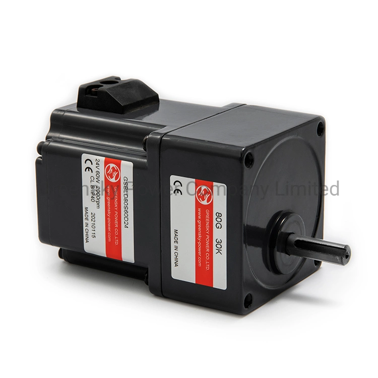 Bürstenloser Gleichstrommotor Serie 6060, quadratisch