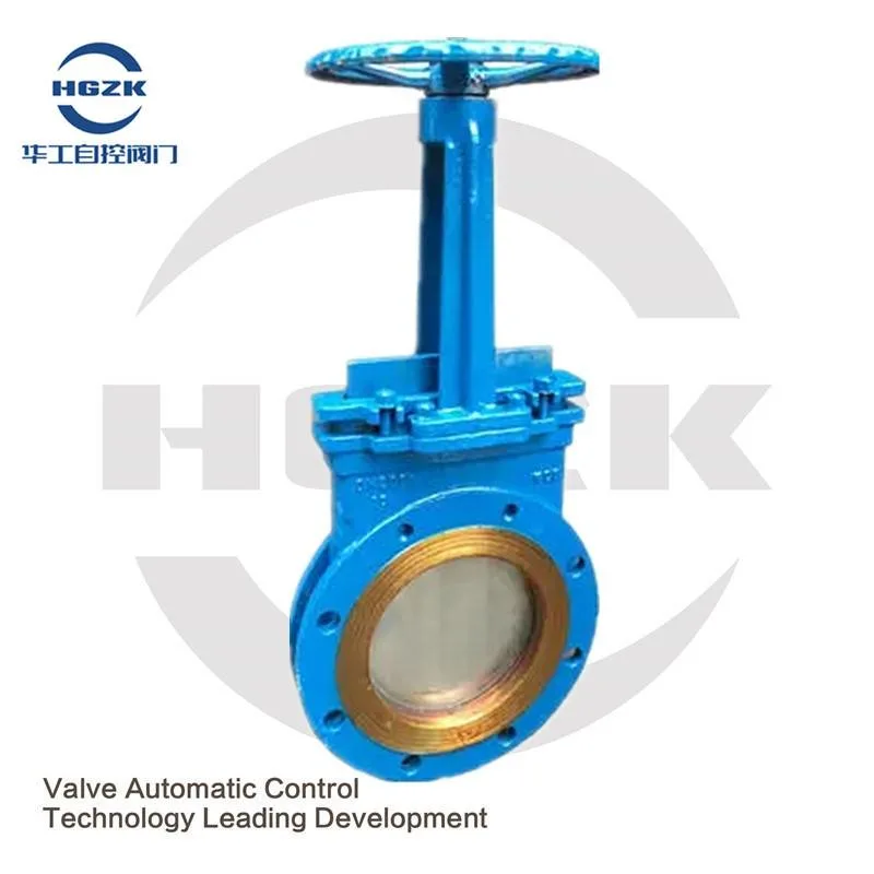 Non-Leakage Sewage Manual Concealed Rod Knife Gate Valve