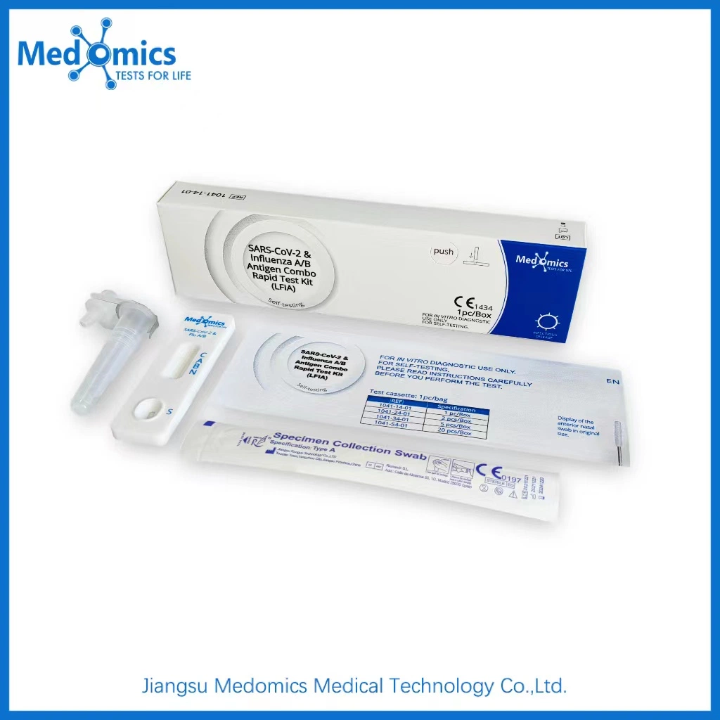 Medomics Novel New Virus & Flu a/B Rapid Antigen Medical Test