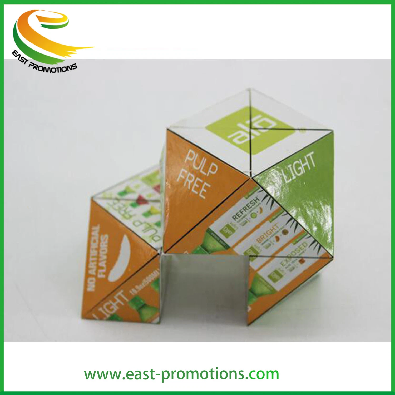 Factory Supply Cheap Price Diamond Shape Foldable Magic Cube for Corporate Gifts