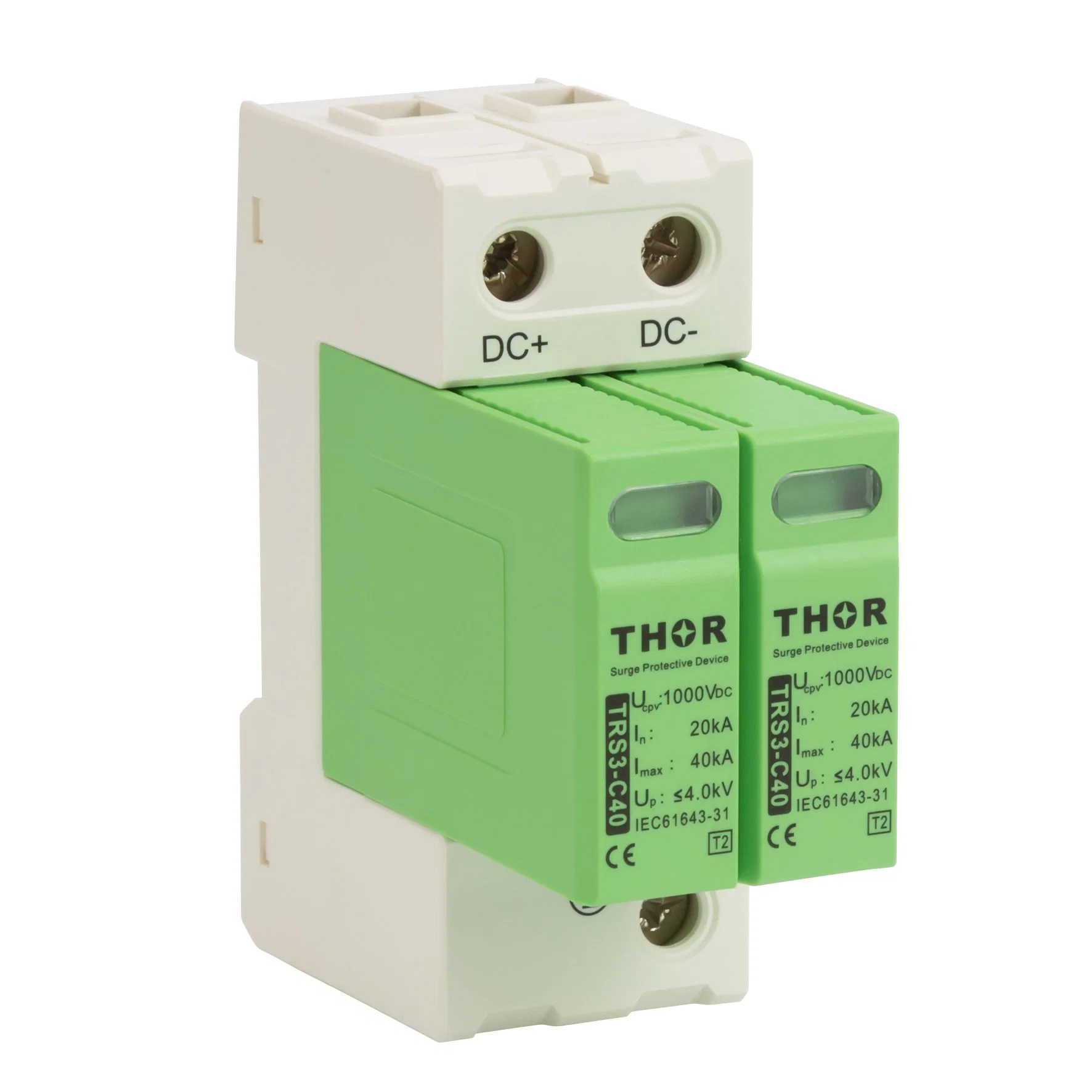 T1+T2 7ka 1000V DC Surge Surge Protection