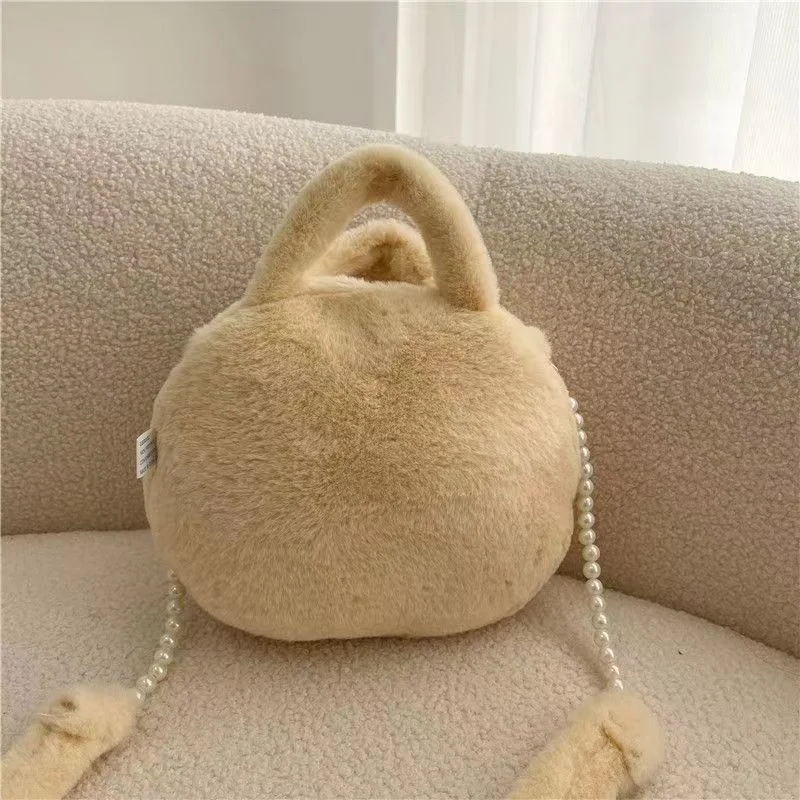 Muñeca de felpa Bolsa diagonalmente a través de dibujos animados Cute Cute Bolsa Pet Babe llevar bolsa de juguetes de peluche Muñeca