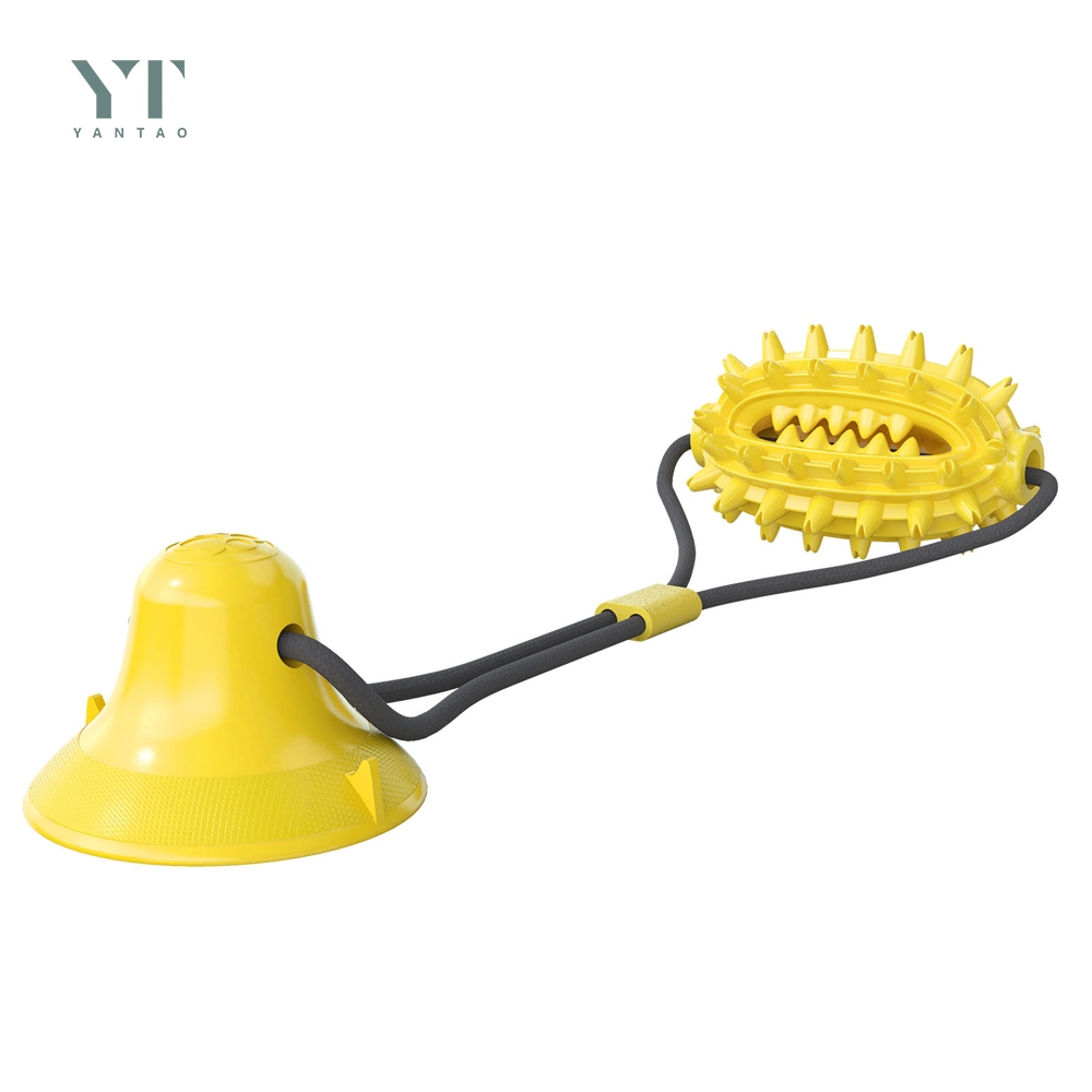 Usine de vente en gros de haute qualité Dinosaur Egg Teething Stick Chewable Brosse à dents pour chiens jouets pour chiens