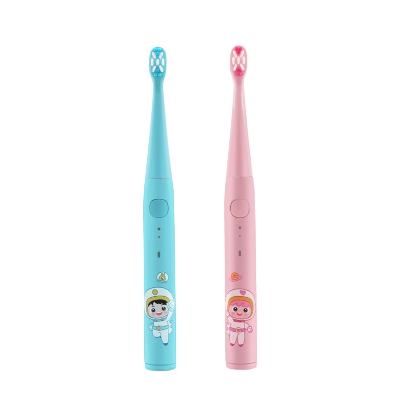 Children Personal Oral Care Soft Bristle USB Charging Smart Sonic Kids Toothbrush