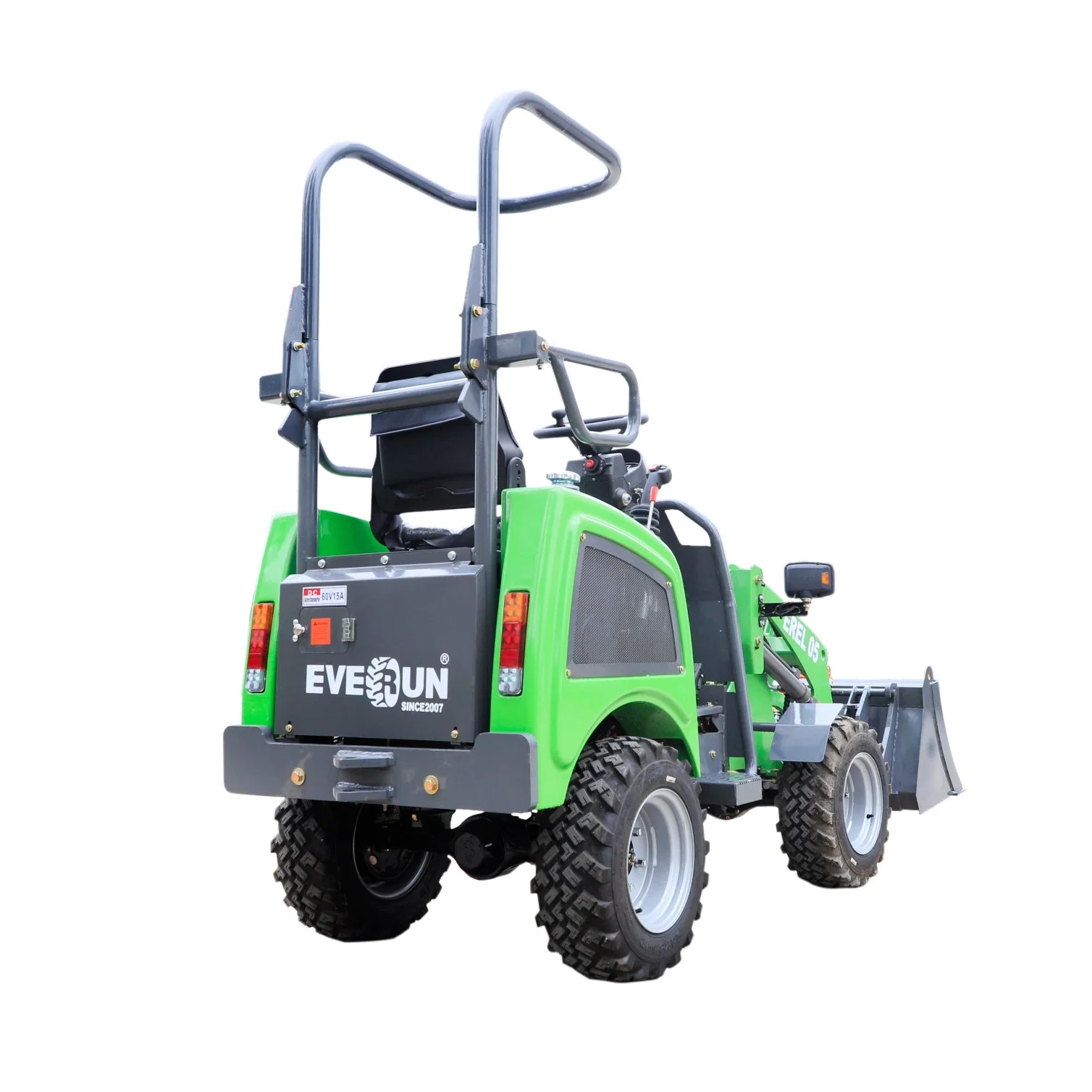 Everun EREL05 0.5ton mini chargeur sur roues électrique agricole chinois pour la maison, le jardin et la construction, avec certification CE EPA, à vendre