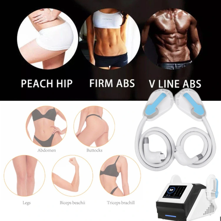 4 Handles Emslim Machine Muscle Stimulator Em Body Sculpt Slim Fat Burner Lift