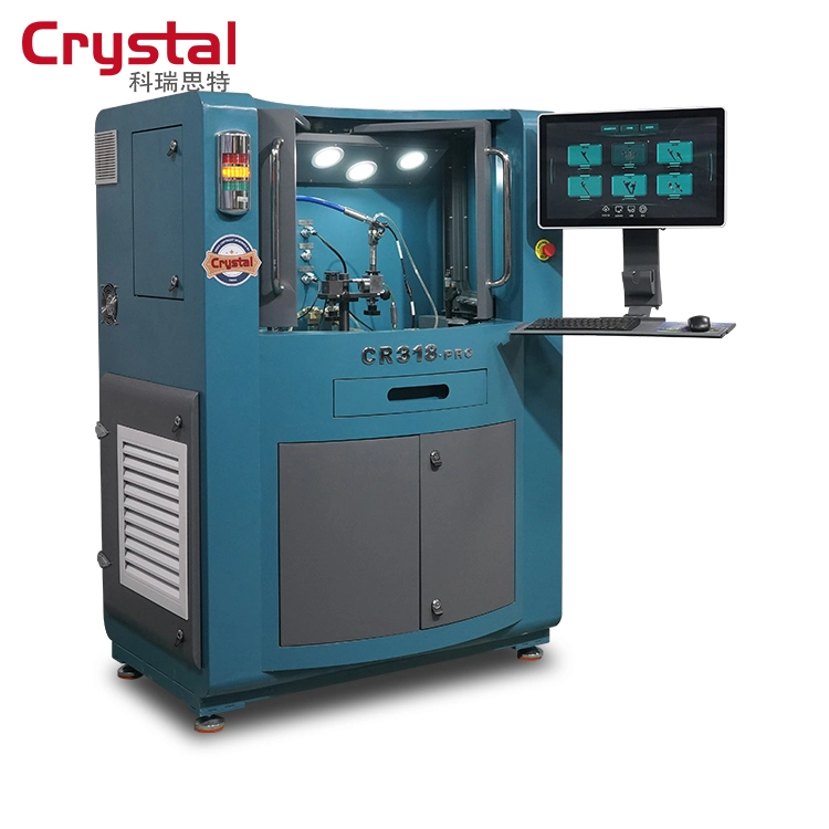 Crystal Cr318-PRO combustible diesel de alta precisión de un banco de prueba de inyectores common rail