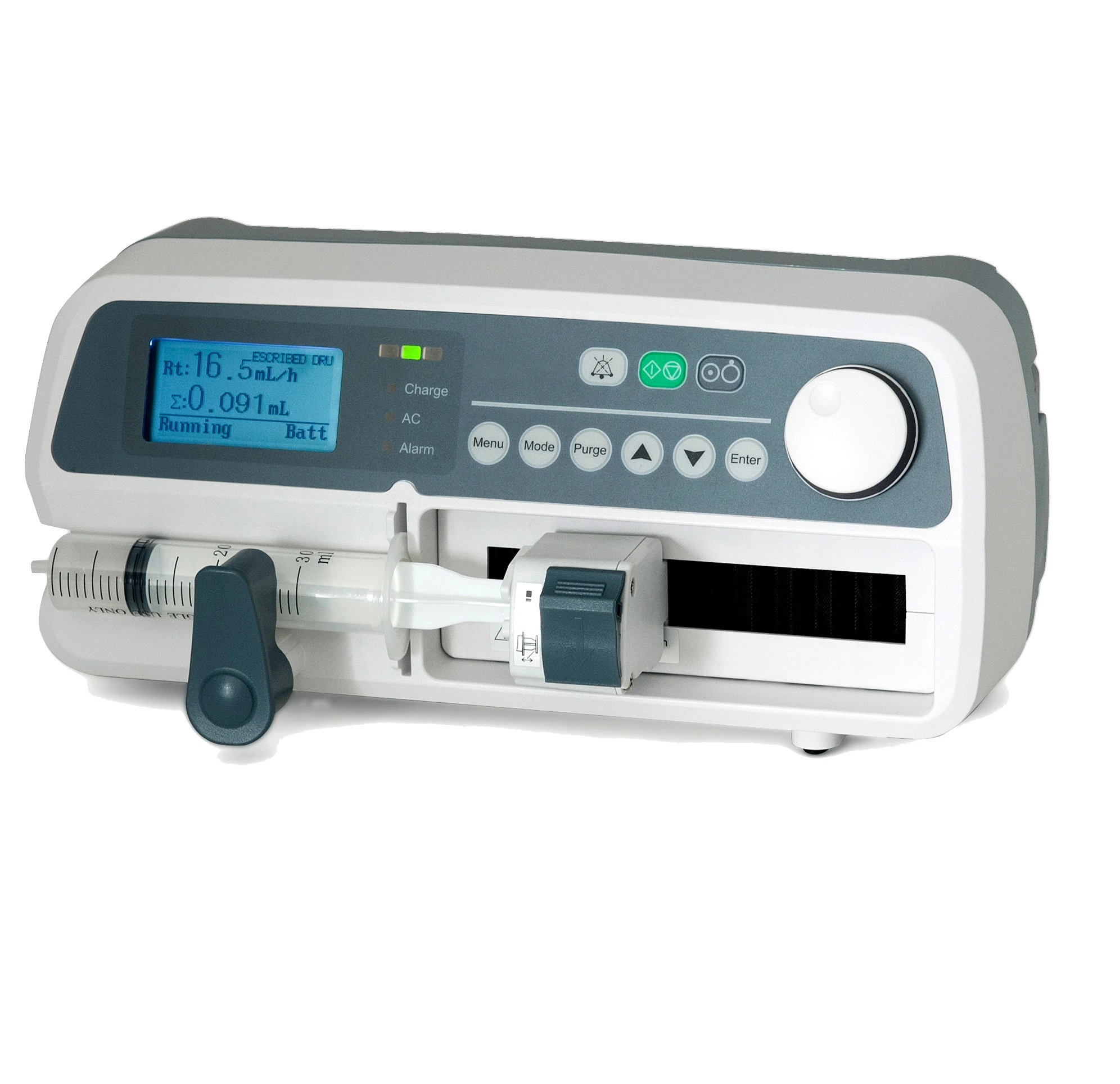 Syringe Pump Am-602 ICU Medical Equipment Manufacturer Portable Micro Volume Pump Syringe Driver with Ce, ISO