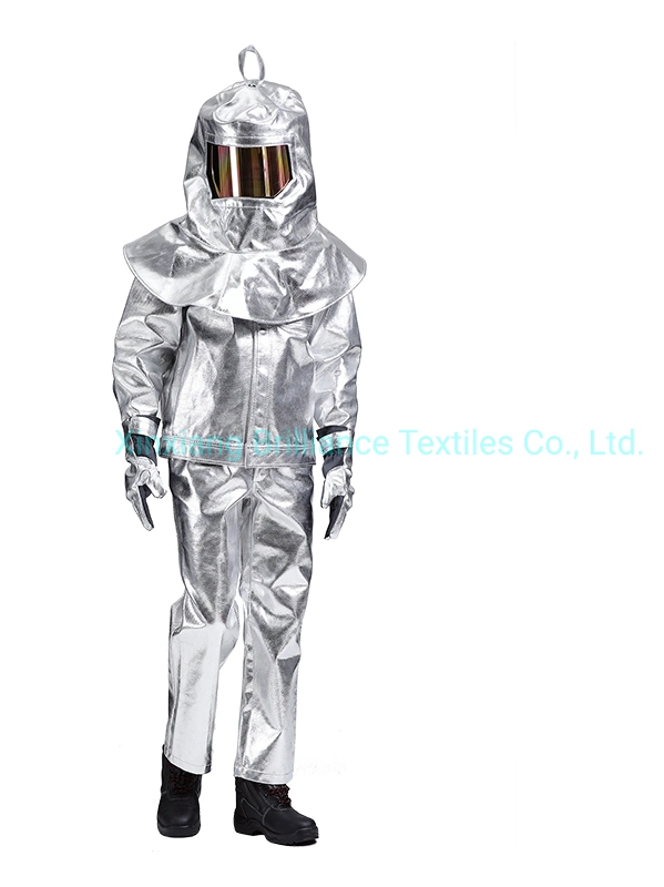 Insulation High quality/High cost performance  Splash Resistant Aluminum Fire Fighting Suit