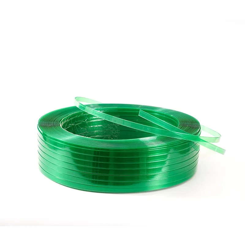 Reen Embossed Plastic Strapping Pet Packing Bricks Timbers 16mm Width Green Pet Plastic Strip
