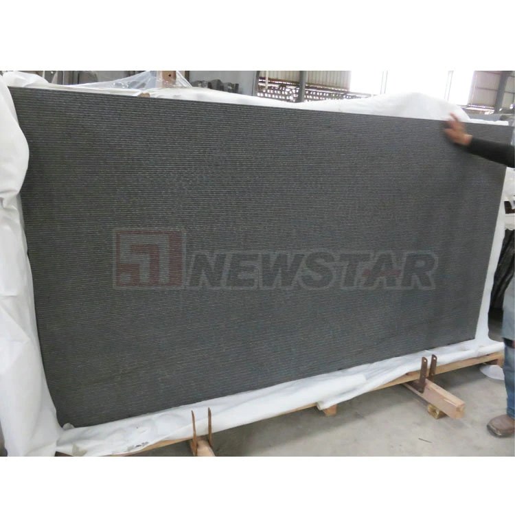 Waterfall Granite Black Galaxy Granite 1200*600 Cut Stone for Interior and Exterior Wall