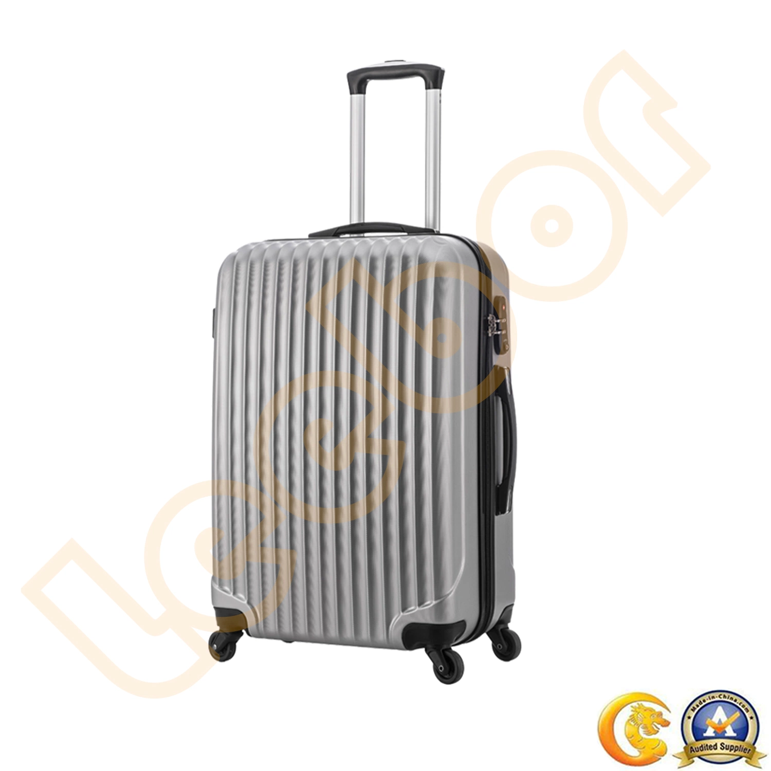 Wholesale New Product ABS Luggage Suitcase with Diamond Cut Pattern