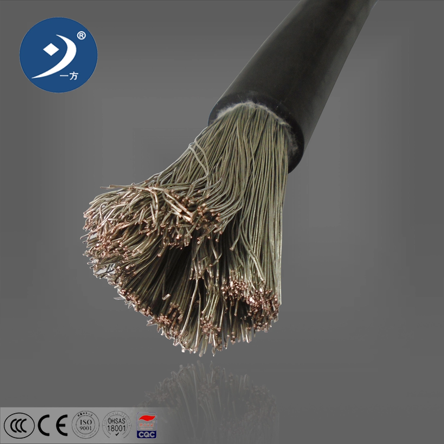 40 AWG 16mm2 25mm2 35mm2 50mm2 Arc PVC Flexible Copper Welding Cable for Sale