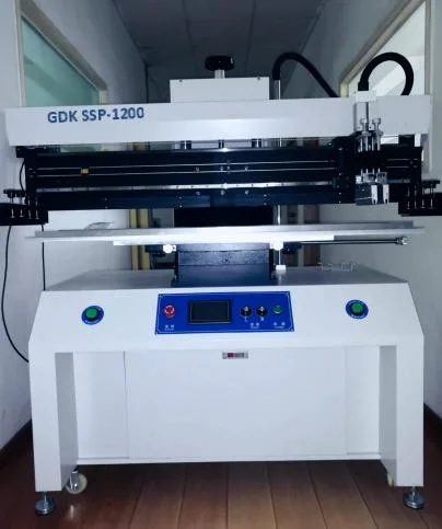 GDK SMT Machine Semi Automatic SMT Solder Paste Printer High Speed Screen Printer