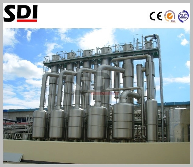 High Efficient Multi Effect Vacuum Evaporator Concentrator