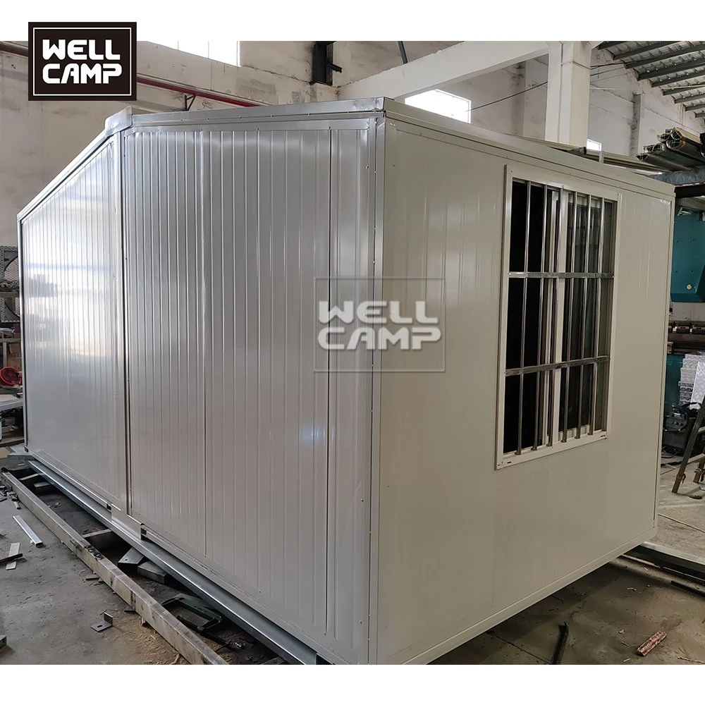 À l'intérieur électrique maisons préfabriquées mobiles Shipping Container Portable Accueil l'usine d'urgence de la chambre minuscule