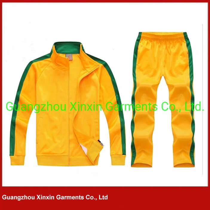 Custom Made Cheap Polyester Tracksuit for Women (T17)