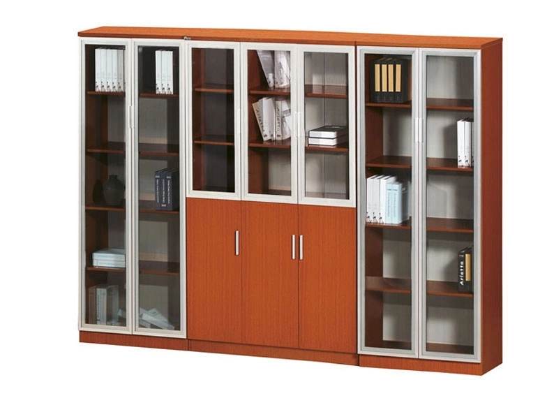 Popular Office Furniture Wood Display Office File Book Shelf (SZ-FC075)