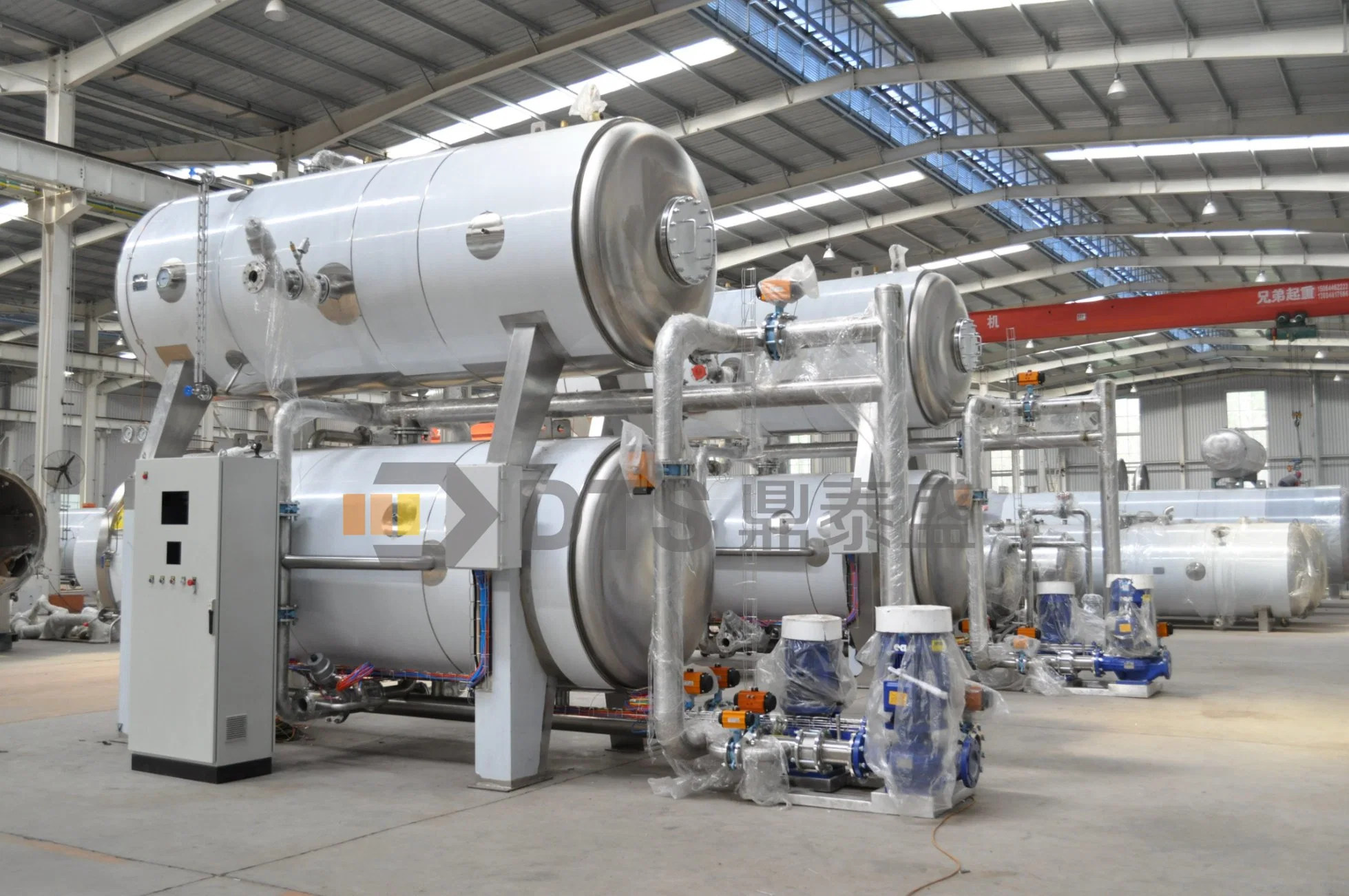 Quality Performance Water Immersion Retort/Autoclave for Foods and Beverages in Pouches