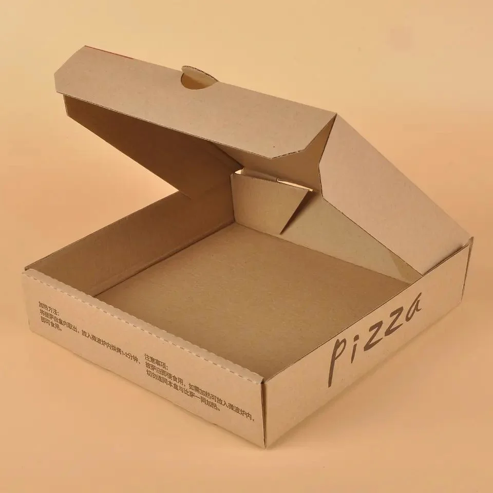 2023 Hot Selling Cheap personalizado reciclável caixa de pizza Carton Para embalagem