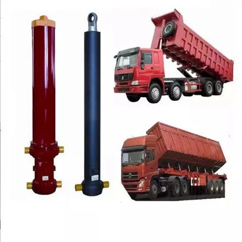 Front End 4 Stage Hydraulic Cylinder for 50 Ton Tipper Truck