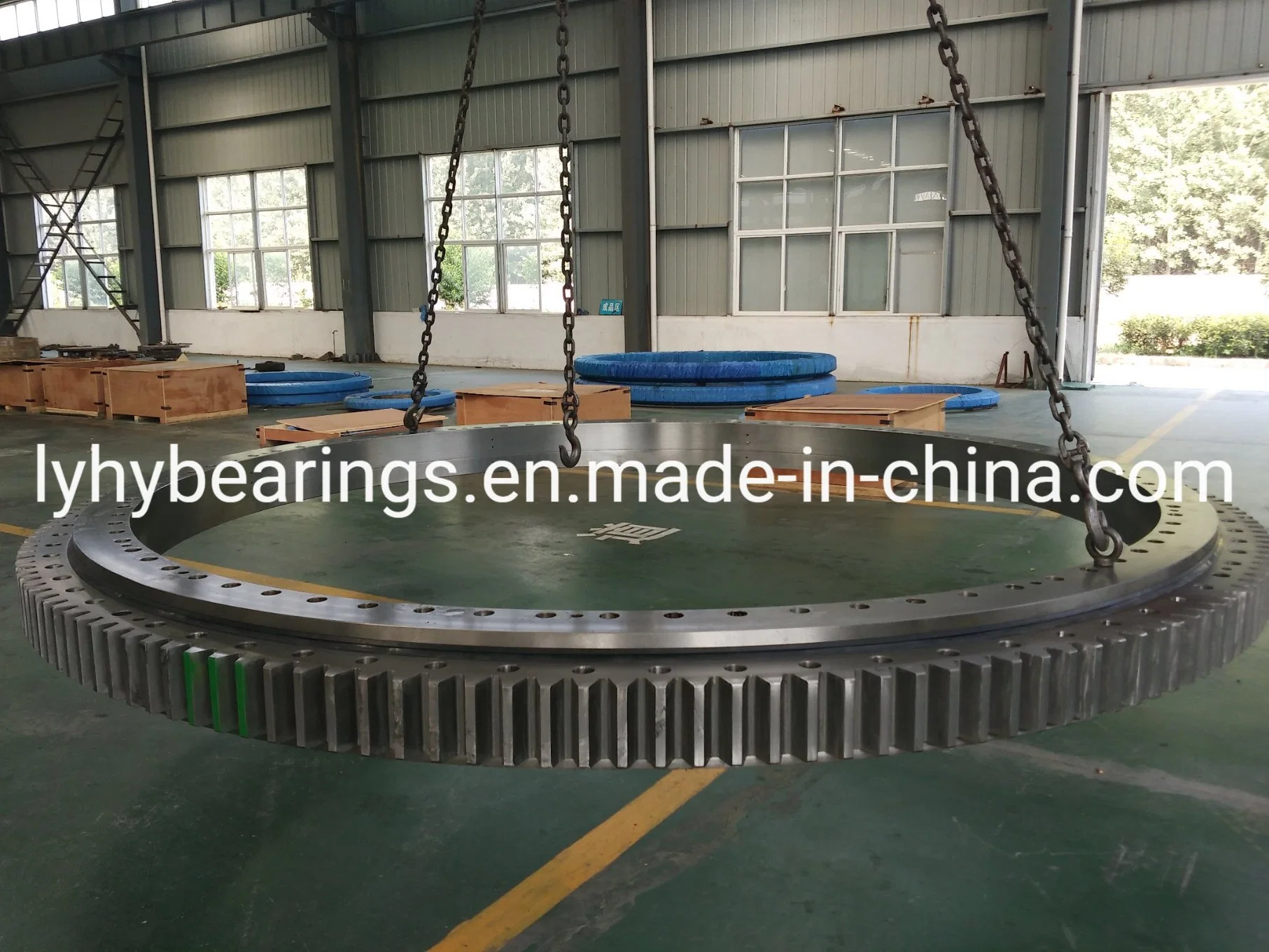 192.32.3550 Three Row Roller Slewing Ring Bearings 192.32.4000 Port Cranes Harbor Crane Marine Crane Swing Bearing Slewing Bearing