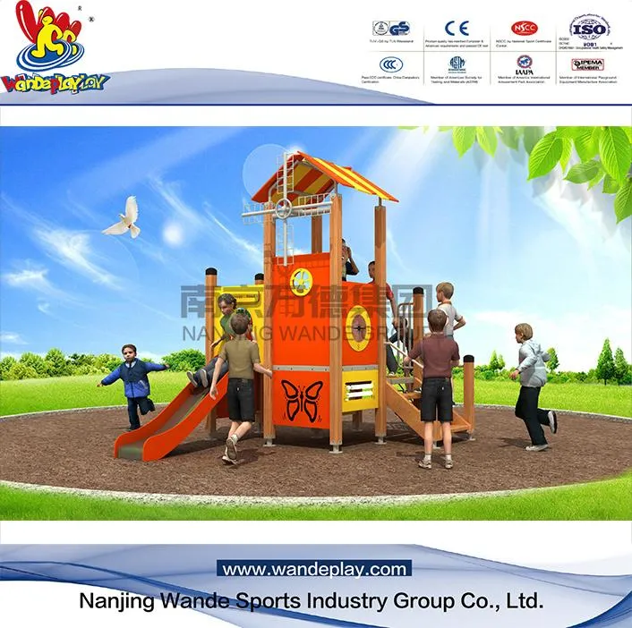 Amusement Park Slide Wood Slides Children Plastic Toy