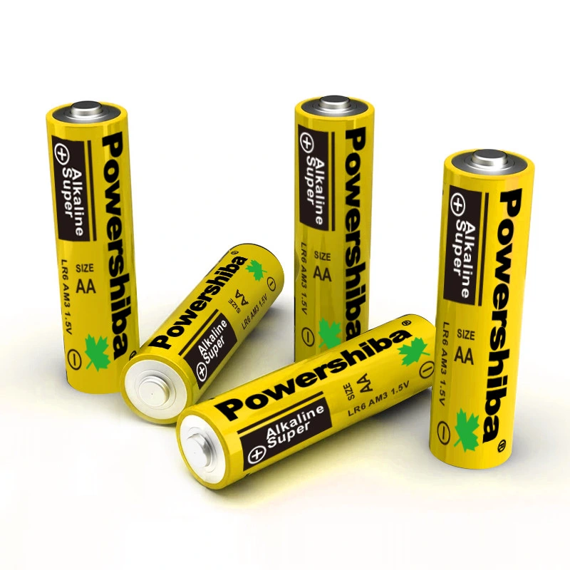 Lr6 1.5V Alkaline Battery Am3 AA Primary Battery