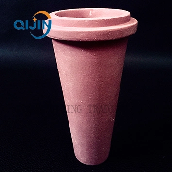 Crush and Impact Resistant Alumina Ceramic Lining Cone Pipe for Papermaking Equipment