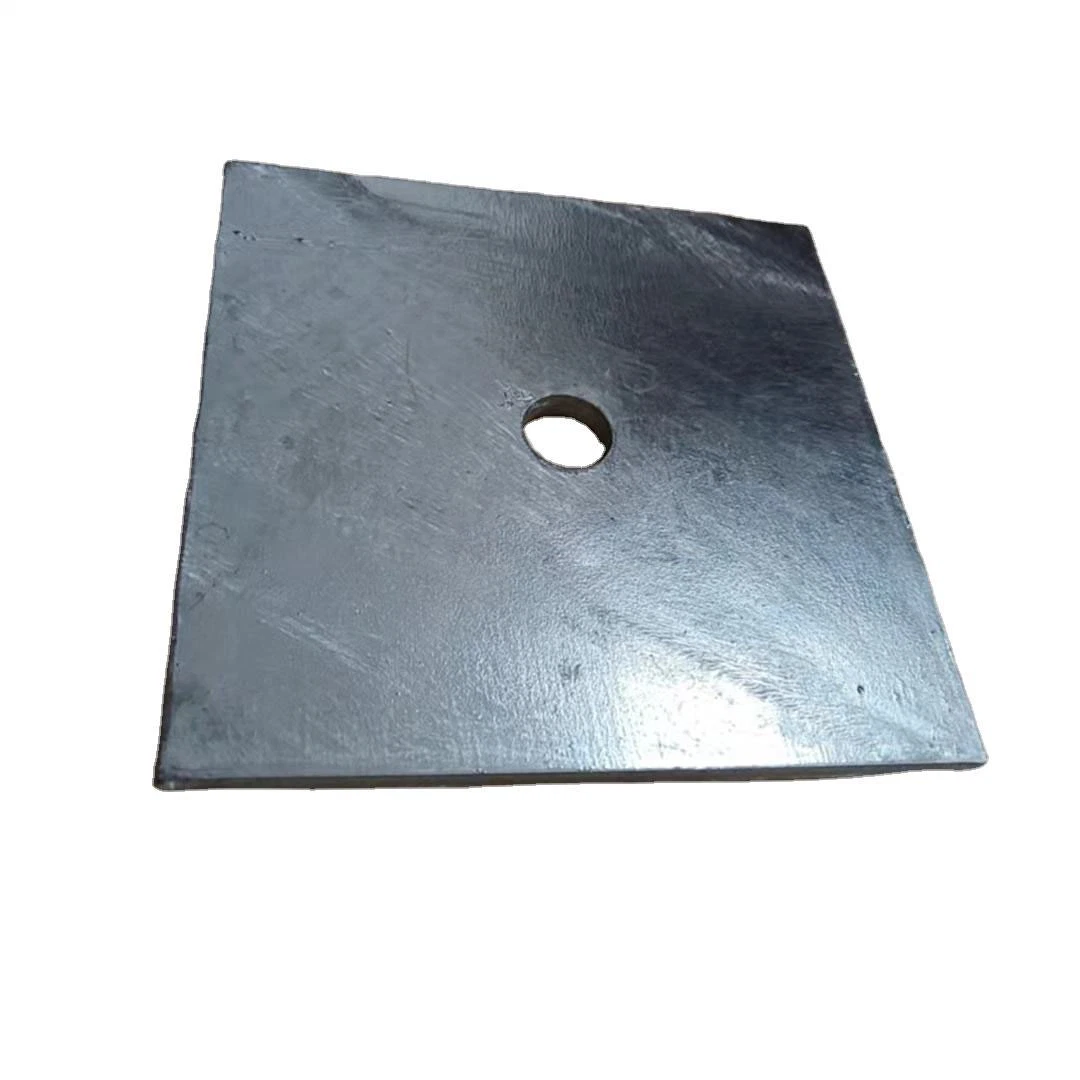 ISO 1461 Galvanized Steel Anchor Base Plate Stay Rod Base