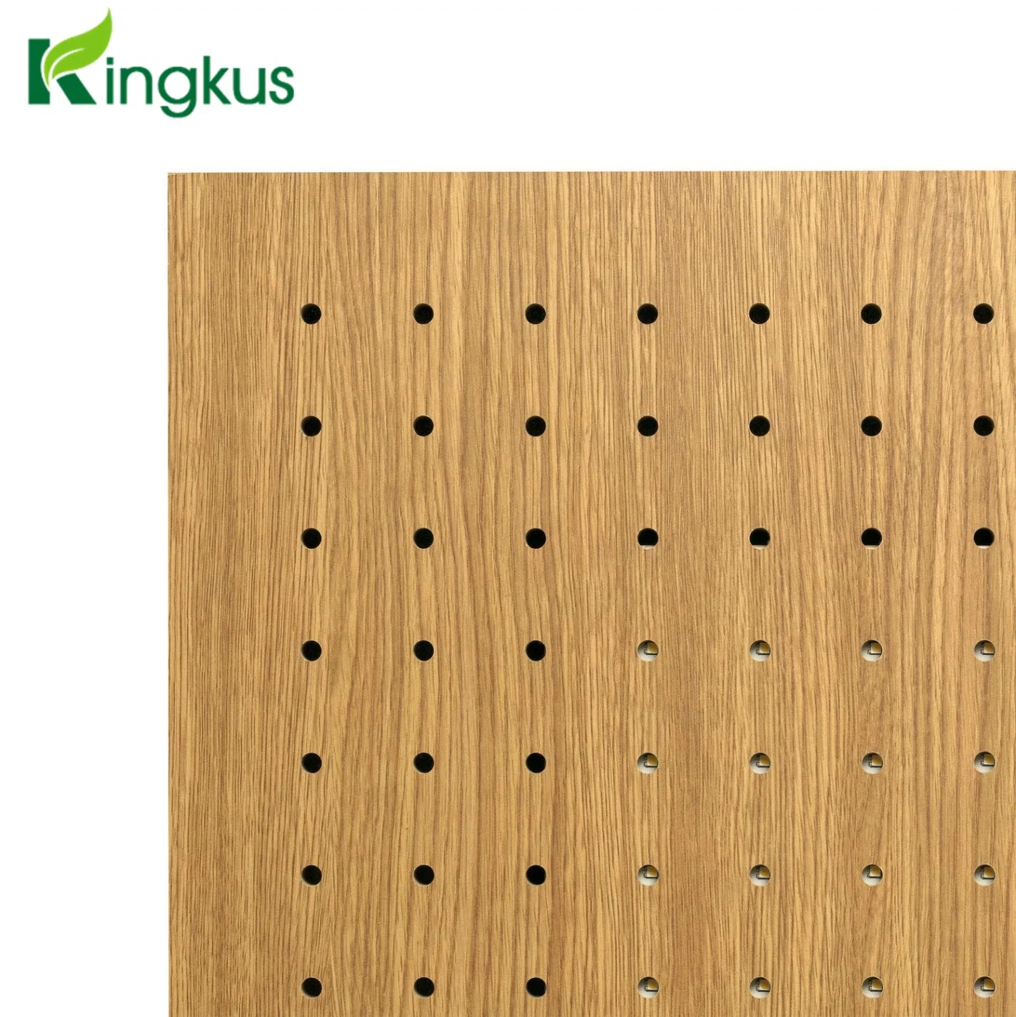 Building Material Fire Resistant Wood Perforated Acoustic Panel