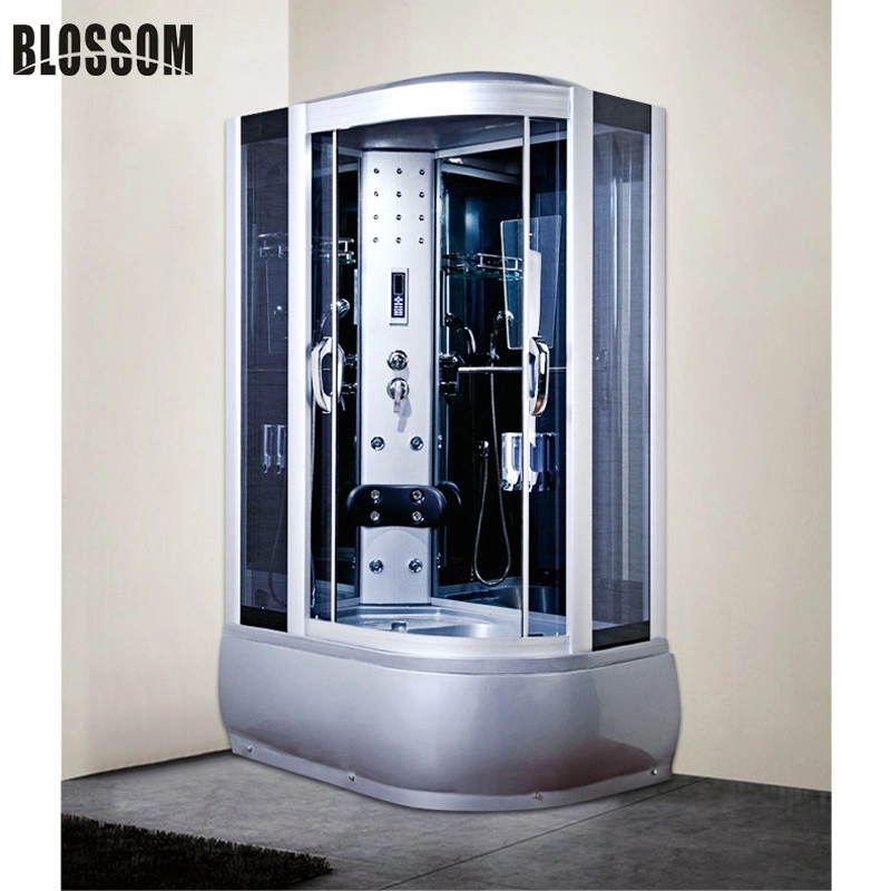 Glass Computer Control Foot Massage Steam Sauna Shower Cabinet Room