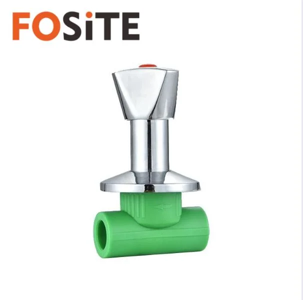 Fosite Factory Wholesale/Suppliergreen Color PPR Plastic Ball Valve