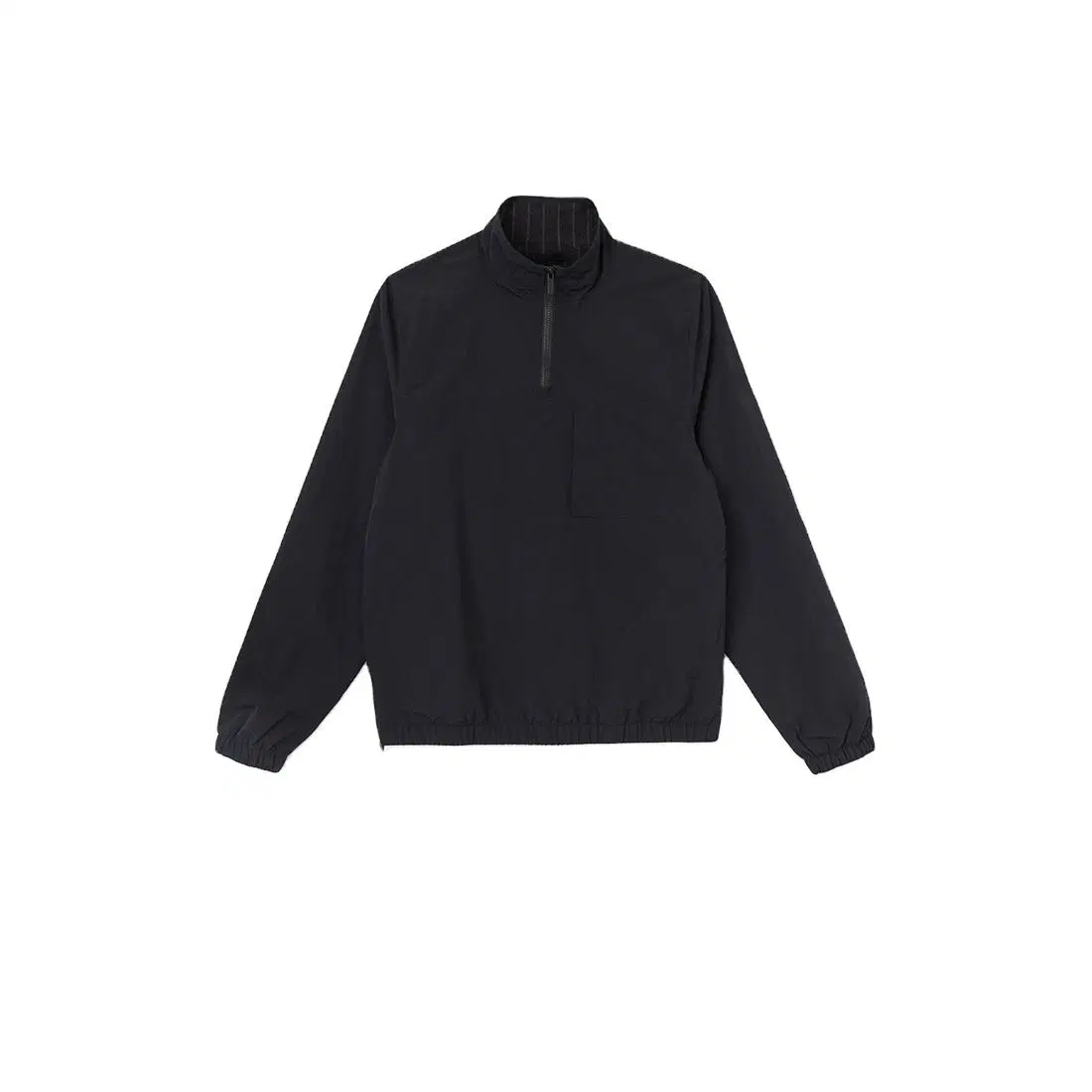 Ropa personalizada Negro Casual Plain Hombre ropa de punto Jersey suéter con Cremallera